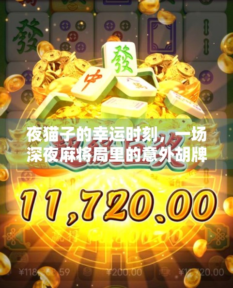 夜猫子的幸运时刻，一场深夜麻将局里的意外胡牌奇迹