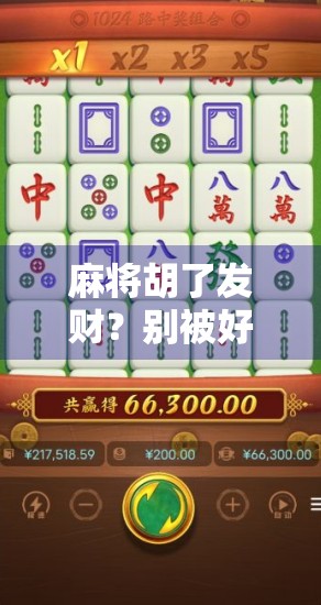 麻将胡了发财？别被好运骗了！揭秘背后的心理陷阱与真实财富逻辑