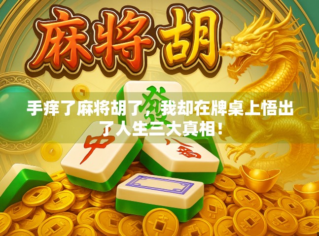 手痒了麻将胡了，我却在牌桌上悟出了人生三大真相！