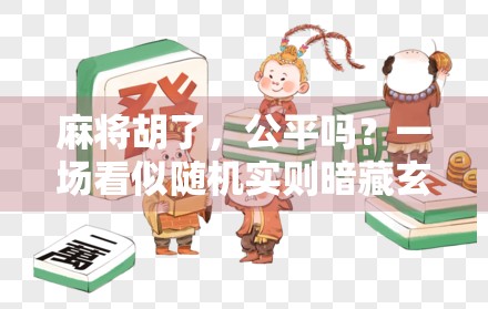 麻将胡了,公平吗?一场看似随机实则暗藏玄机的博弈 麻将胡了,公平吗?一场看似随机实则暗藏玄机的博弈