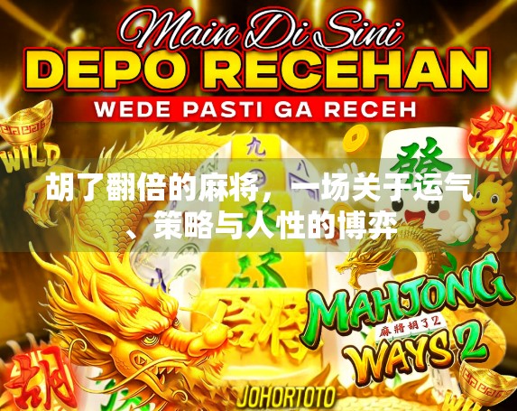胡了翻倍的麻将,一场关于运气、策略与人性的博弈 胡了翻倍的麻将,一场关于运气、策略与人性的博弈