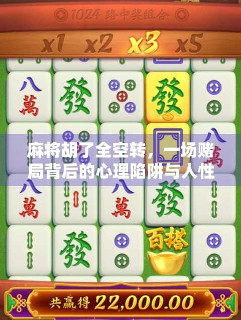 麻将胡了全空转，一场赌局背后的心理陷阱与人性博弈